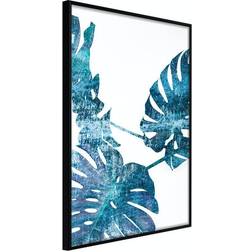 Arkiio Affisch Emerald Monstera [Poster] 40x60 Poster